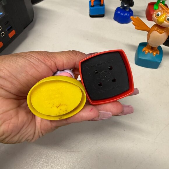 Vintage Push Puppet Toy Collection Set Of 7 Characters - Picture 5 of 9